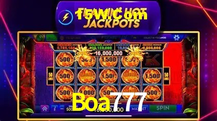Biblioteca de slots populares na Boa777